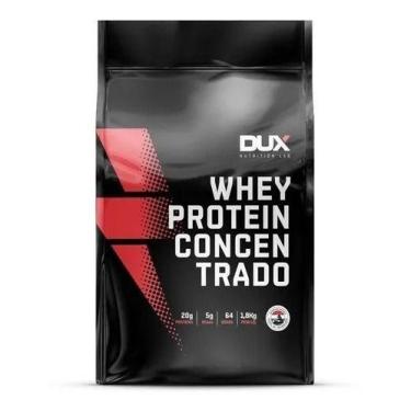 Imagem de Whey Protein Concentrado - 1800G - Dux Nutrition Sabor Morango - Trein