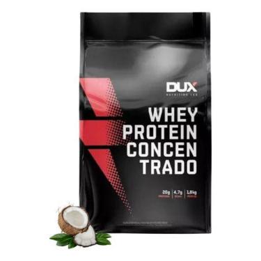 Imagem de Whey Protein Concentrado - 1800G - Dux Nutrition Sabor Coco - Academia