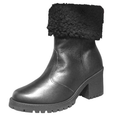 Imagem de Bota Salto Medio com Pelo Comfortflex 2379331