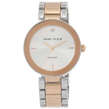 Imagem de Relógio de pulseira de diamante genuíno da Anne Klein