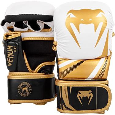 Imagem de Luvas de Sparring Venum Challenger 3.0 – branco/preto/dourado – M