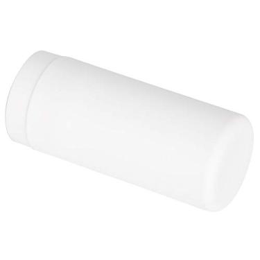 Imagem de Shampoo de loção manual de 240 ml para as mãos frasco de silicone macio fácil de apertar, recipiente de sabão ecológico e durável, perfeito para cozinha, banheiro (branco)