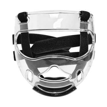 Imagem de Vaveren Máscara de taekwondo taekwondo protetor facial equipamento protetor protetor facial capa de cabeça para sanda, luta, muay thai, sparring, treinamento, Pulseira Preta