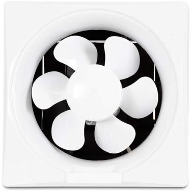 Imagem de Exaustor montado na parede de 8/12 polegadas, Ventilador de ventilação de banheiro Ventilador de exaustão axial Fluxo de exaustão Sótão Ventilador extrator de baixo ruído para cozinha domést