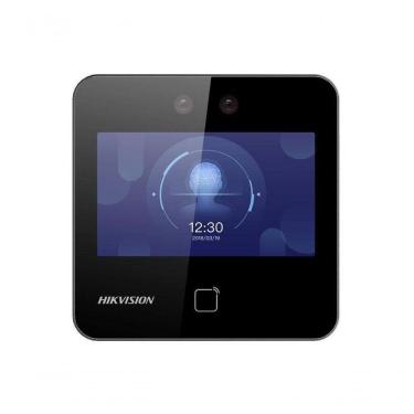 Imagem de Controle De Acesso Facial C/ Video Porteiro Hikvision Ds-k1t343mwx 1.500 Faces Wifi Mifare 13,56mhz