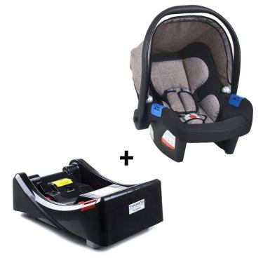 Imagem de Conjunto Bebê Conforto com Base para Carro Burigotto Touring X de 0 até 13 Kg Cappuccino