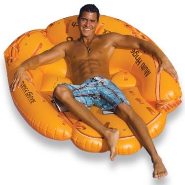 Imagem de Luva de beisebol inflável gigante Pool Float Swimline marrom