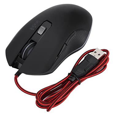 Imagem de Mouse Gamer, Mouse Com Fio Ergonômico Confortável para Computador para Tablet