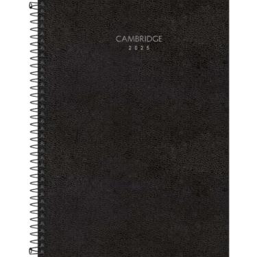 Imagem de Agenda Executiva Espiral Diária de Mesa Cambridge 2021, Tilibra, 315141