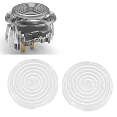 Imagem de Tampas de Botão de 28,5 Mm para Jogos de Profissionais, Compatíveis Com Kailh, Cherry, TTC, Akko Switches, 14 Unidades de Capas de Botão de PC Transparentes Com Acabamento Fosco