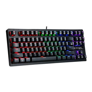 Imagem de Teclado Mecânico Bright Gamer Compact Led Rainbow- Gtc559