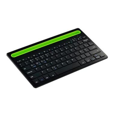 Imagem de Teclado Bluetooth Recarregável Com Suporte Para Tablet Pritom M10 10.1