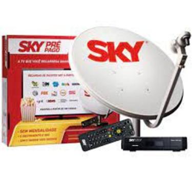 Imagem de kit sky flex pré pago 1 mês programação livre