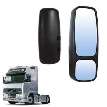 Imagem de Espelho Retrovisor Volvo Fh Nh 2007 2008 Ld Sem Desembaçador - Globo