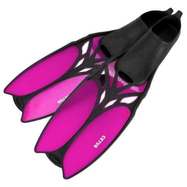 Imagem de Nadadeira de Mergulho Cetus Manta Ray, Rosa, 33-34