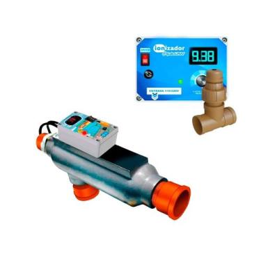 Imagem de Aquecedor automatico 30 mil l+ ionizador para piscina - Globalmar