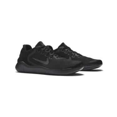 Imagem de Nike Tênis de corrida masculino Free RN Flyknit 2018, Preto/Preto/Preto/, 11.5