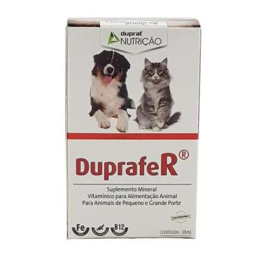 Imagem de Suplemento Alivira Duprafer para Animais 30ml - DUPRAT