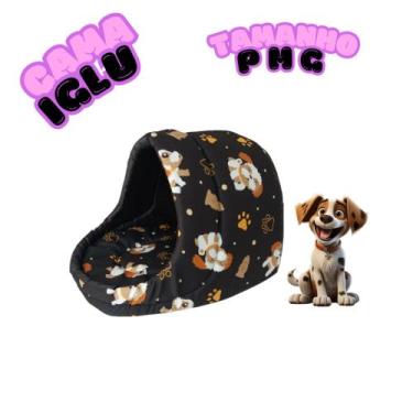 Imagem de Toca Iglu Pet Cama Cachorro Gato Pequeno Médio Grande Oxford - ATC PET