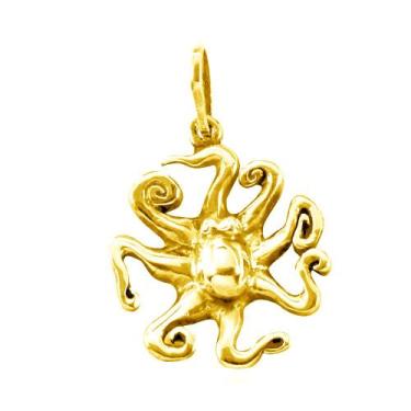 Imagem de Pingente de Polvo - 9565 - Magia das Joias, Ouro
