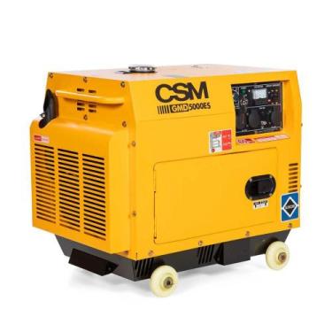 Imagem de Gerador Portátil à Diesel 4,5 KVA 6 HP Mono Partida Elétrica Gmd 5000E