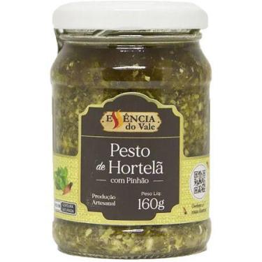 Imagem de Molho Pesto de Hortelã com Pinhão 160g - Essência do Vale