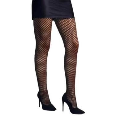 Imagem de Meia-Calça Arrastão Selene 9980-002, Preto, EG