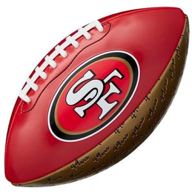 Imagem de Bola Futebol Americano Wilson NFL Peewee Team SAN FRANCISCO 49ERS