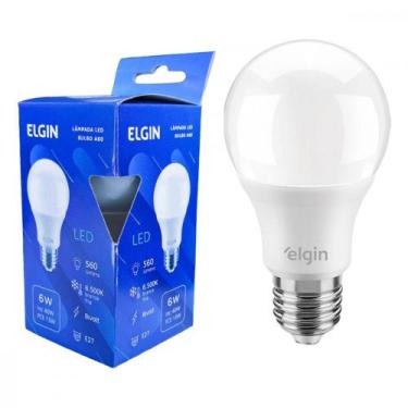Imagem de Lampada Led Bulbo Elgin A60 - 6W. 6500K. . / Kit C/ 10 Peças
