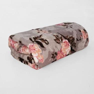 Imagem de Manta Casal Microfibra Estampada Celta - CORTTEX, Rosê