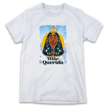 Imagem de 1 Camiseta Personalizada Nossa Senhora Aparecida Mãe Querida - W3Artes