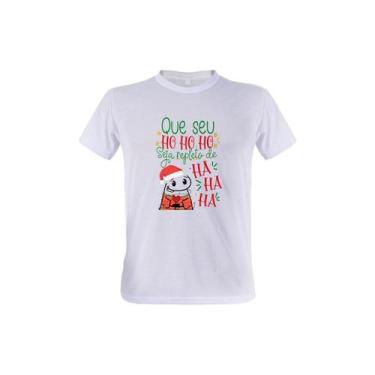 Imagem de 1 Camiseta Flork Natal Que Seu Hohoho Seja Repleto de Hahaha - W3Artes
