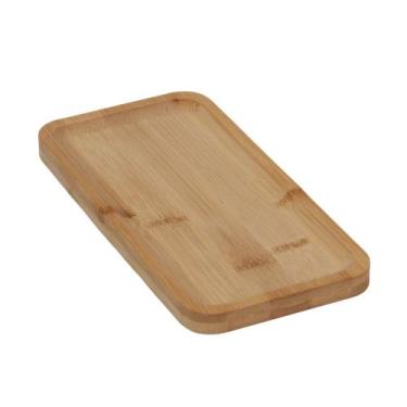 Imagem de Bandeja Retangular de Bambu Petisqueira Travessa Resistente - Quality 