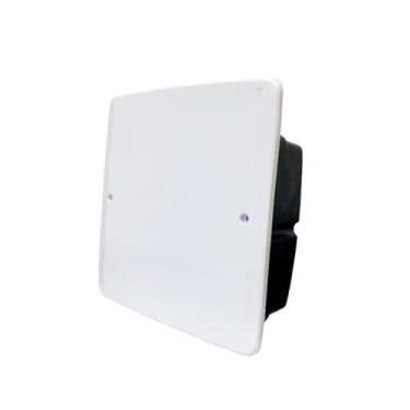 Imagem de Kit 2 Caixa de Passagem 15x15 de Embutir Elétrica Branca - ILUMI