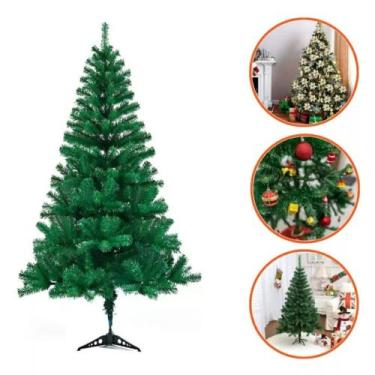 Imagem de Árvore Pinheiro Verde 1.20m - 144 Galhos - A0012 Natalino - Utilidades