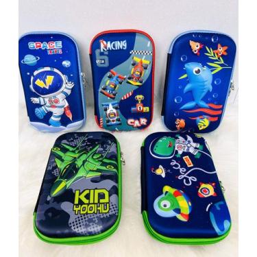 Imagem de Estojo 3D De Lápis de EVA Infantil Grande Com Desenho de Astronauta Ga