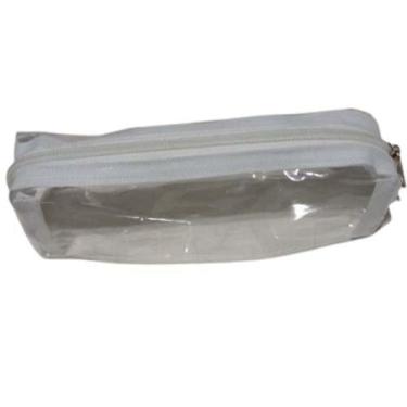 Imagem de Estojo Escolar Box Cristal Pqueno - Jule Artes, Branco