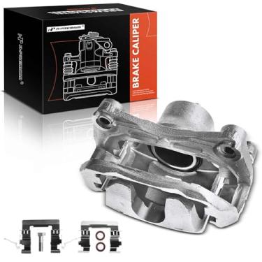 Imagem de A-Premium Conjunto de pinça de freio a disco com suporte compatível com modelos selecionados da Nissan - Juke 2011-2017, Sentra 2017-2019, L4 1.6L - Lado do passageiro dianteiro direito