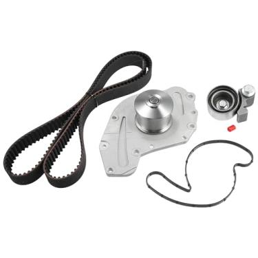 Imagem de INFINAUTO Bomba de água, dianteiro 23 x 9,2 cm bomba de água do motor com polia intermediária Kit No.4792353/4663515AD/4792968AF para Chrysler Pt Cruiser 2003-2010 tom prateado, 1 conjunto