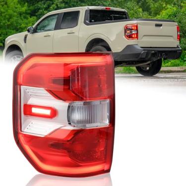 Imagem de KAMDKI Lâmpada traseira tipo LED de luz traseira LH adequada para Ford Maverick 2022 2023 2024 Conjunto de luzes traseiras com lâmpadas lado esquerdo do motorista NZ6Z-13405-B NZ6Z-13405-D LH