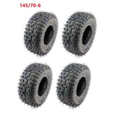 Imagem de Kit 4 Pneus 145/70 Aro 6  Quadriciclos - FUNX