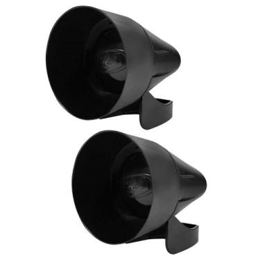 Imagem de Kit 2 Sirenes Ppa Deton 12V Alta Potencia Para Alarmes Cerca Elétrica,