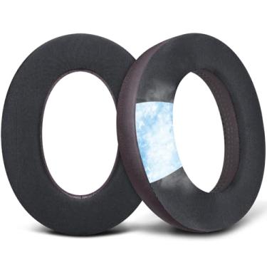 Imagem de SOULWIT Almofadas de ouvido para Sennheiser HD599/HD598/SE/CS/SR/HD595/HD569/HD560S/HD558/HD518/Game Zero/G4ME Zero/ PC37X/PC38X/PC350/PXC350/PXE350/PC360/HD380/HD380-Pro - GR Café Escuro