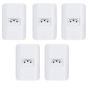 Imagem de Kit 5 tomadas 10A Romazi