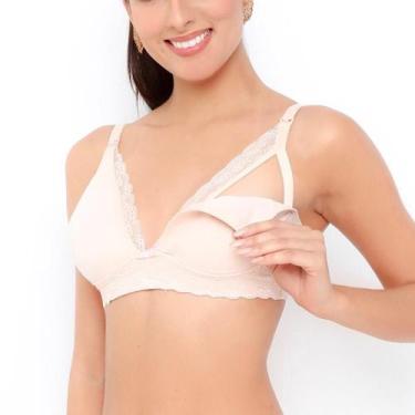 Imagem de Sutiã Amamentação Com Bojo Love Secret 8011031 Algodão, Chocolate, 42