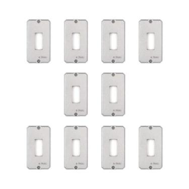 Imagem de KIt 10 Tampas Condulete Alumínio Tramontina 56117/002 - Legrand