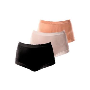 Imagem de Kit com 3 Calcinhas Demillus 26406 Colorido