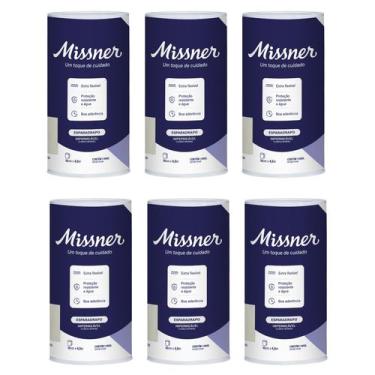 Imagem de Kit 6 Esparadrapo Impermeável Branco 10cm X 4,5m - Missner