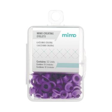 Imagem de Ilhós Mimo Creating Redondo Lilás 4,5mm 50 Unidades