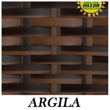 Imagem de Kit 2 Cadeiras de Alumínio Área Externa Pinheiro Artesanal - Fexx Fibe